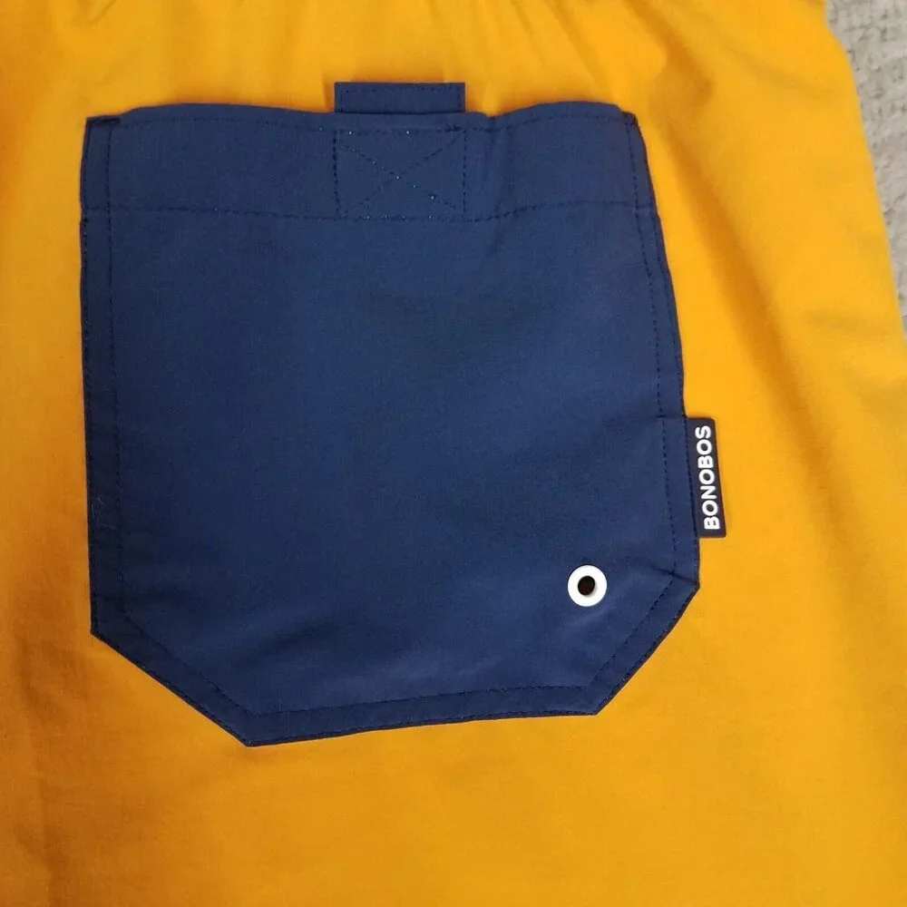 Bonobos Swim Trunks Shorts Adult XL Lined Colorblock Beach Summer Casual Pull On